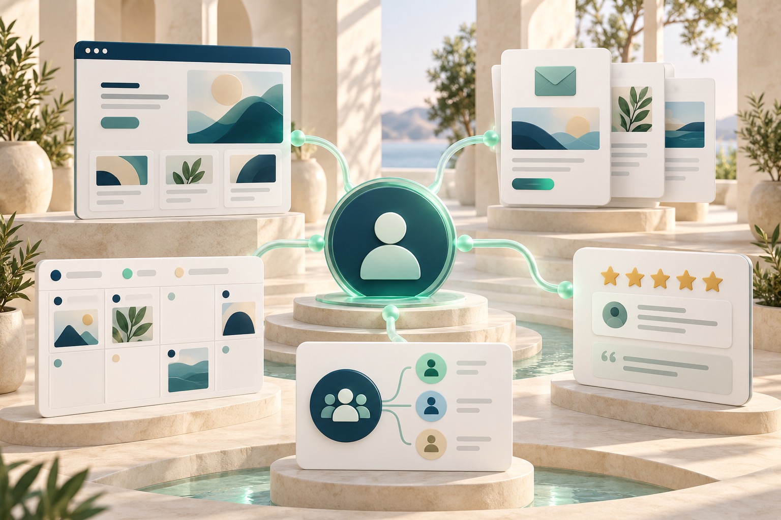 AI illustration: Leads & Advertising pack